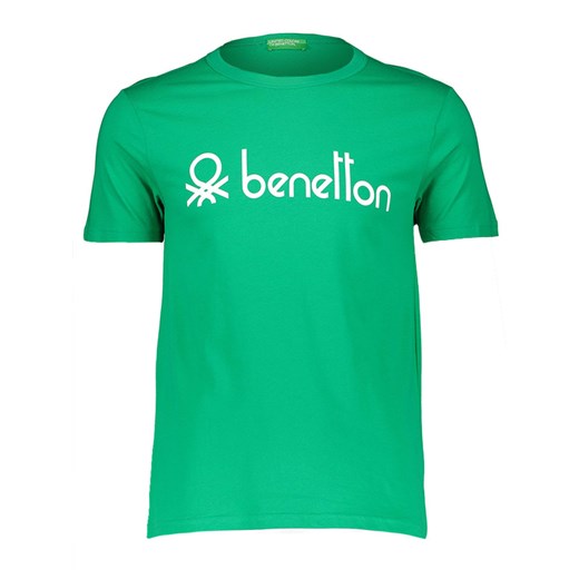 Benetton Koszulka w kolorze zielonym M okazja Limango Polska
