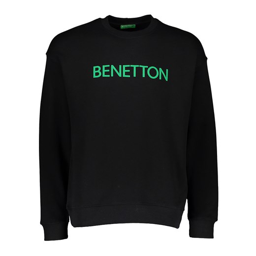 Benetton Bluza w kolorze czarnym S Limango Polska promocja