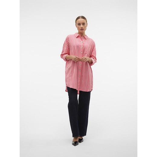 Vero Moda Koszula &quot;Ilisa&quot; w kolorze różowo-białym ze sklepu Limango Polska w kategorii Koszule damskie - zdjęcie 172436546