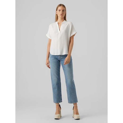Vero Moda Bluzka w kolorze białym Vero Moda S wyprzedaż Limango Polska