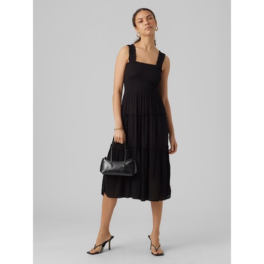 Vero Moda Sukienka w kolorze czarnym ze sklepu Limango Polska w kategorii Sukienki - zdjęcie 172436629