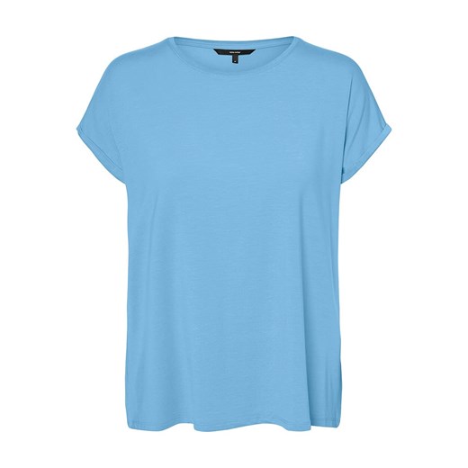 Vero Moda Koszulka w kolorze błękitnym ze sklepu Limango Polska w kategorii Bluzki damskie - zdjęcie 172436646
