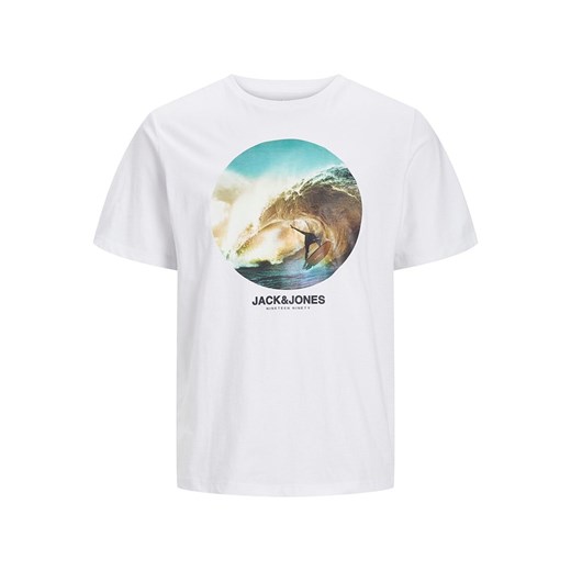 Jack &amp; Jones Koszulka w kolorze białym ze sklepu Limango Polska w kategorii T-shirty męskie - zdjęcie 172436869