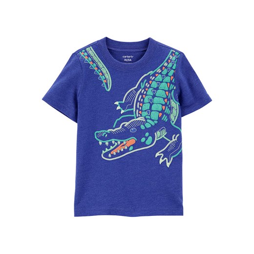 carter&apos;s Koszulka w kolorze niebieskim ze sklepu Limango Polska w kategorii Koszulki niemowlęce - zdjęcie 172437088