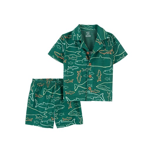 carter&apos;s Piżama w kolorze zielonym ze sklepu Limango Polska w kategorii Piżamy dziecięce - zdjęcie 172437117