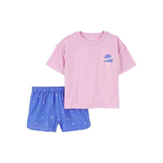 carter&apos;s Piżama w kolorze jasnoróżowo-niebieskim ze sklepu Limango Polska w kategorii Piżamy dziecięce - zdjęcie 172437149