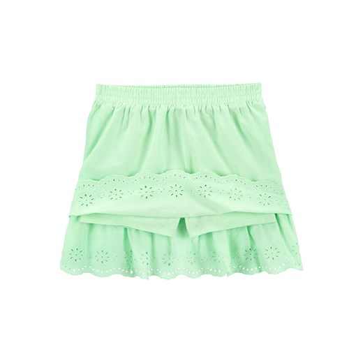 Spódnica dziewczęca zielona Carter's bawełniana 