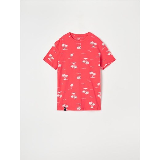 Sinsay - Koszulka - różowy ze sklepu Sinsay w kategorii T-shirty męskie - zdjęcie 172437978