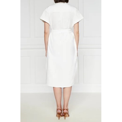 Sukienka Polo Ralph Lauren biała z krótkim rękawem 
