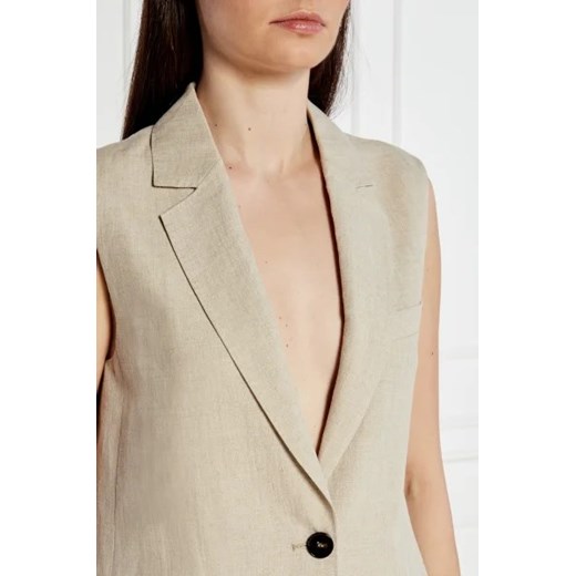 Marella Lniana kamizelka PALK | Regular Fit Marella 34 Gomez Fashion Store