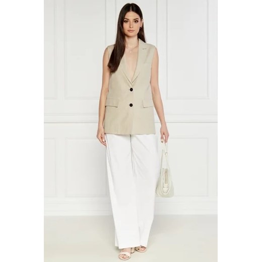Marella Lniana kamizelka PALK | Regular Fit Marella 40 Gomez Fashion Store