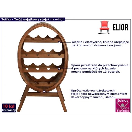 Elior regał/witryna