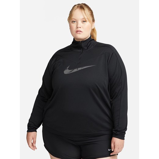 Nike Koszulka w kolorze czarnym do biegania ze sklepu Limango Polska w kategorii Bluzki damskie - zdjęcie 172441807