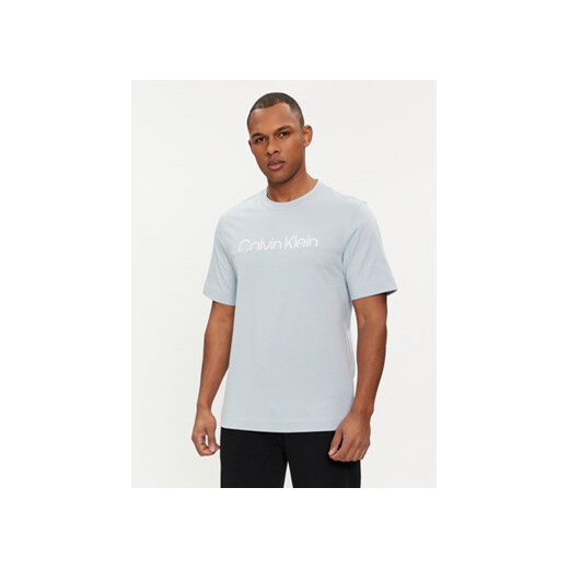 Calvin Klein Performance T-Shirt 00GMS4K190 Błękitny Regular Fit ze sklepu MODIVO w kategorii T-shirty męskie - zdjęcie 172442746
