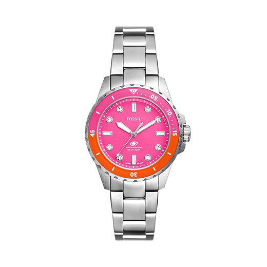 Zegarek Fossil Stella Multifunction ES5351 Różowy ze sklepu eobuwie.pl w kategorii Zegarki - zdjęcie 172444005