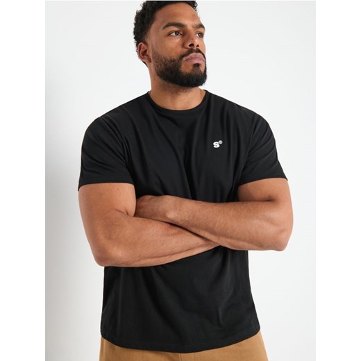 Sinsay - Koszulka z nadrukiem - czarny ze sklepu Sinsay w kategorii T-shirty męskie - zdjęcie 172445087