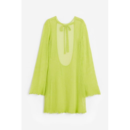 H & M - Krótka sukienka plażowa - Zielony ze sklepu H&M w kategorii Odzież plażowa - zdjęcie 172447255