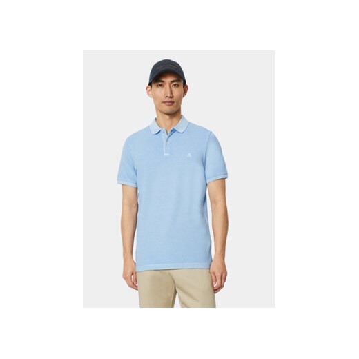 Marc O'Polo Polo M22 2496 53190 Błękitny Slim Fit ze sklepu MODIVO w kategorii T-shirty męskie - zdjęcie 172447557
