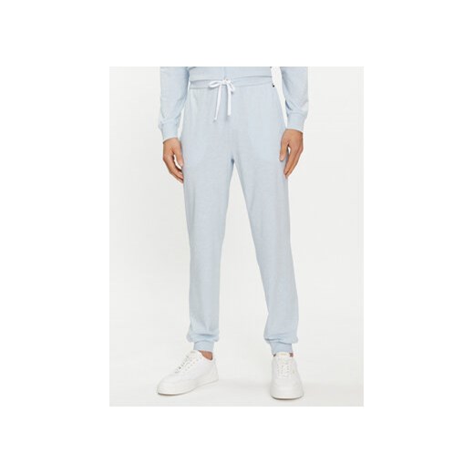 Boss Spodnie dresowe Mix&Match 50515305 Błękitny Regular Fit ze sklepu MODIVO w kategorii Spodnie męskie - zdjęcie 172447615