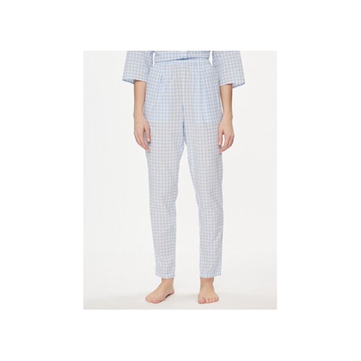 United Colors Of Benetton Spodnie piżamowe 4LRA3F00F Błękitny Regular Fit ze sklepu MODIVO w kategorii Piżamy damskie - zdjęcie 172447618