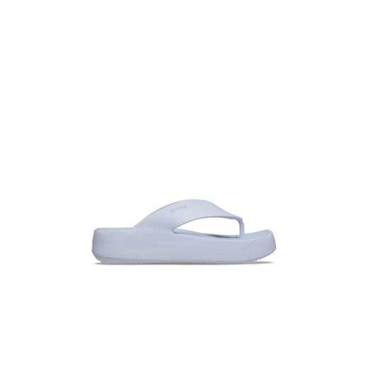 Crocs Japonki Gataway Platform Flip 209410 Błękitny ze sklepu MODIVO w kategorii Klapki damskie - zdjęcie 172447625