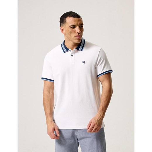 Polo NYRIO Biały M ze sklepu Diverse w kategorii T-shirty męskie - zdjęcie 172448027