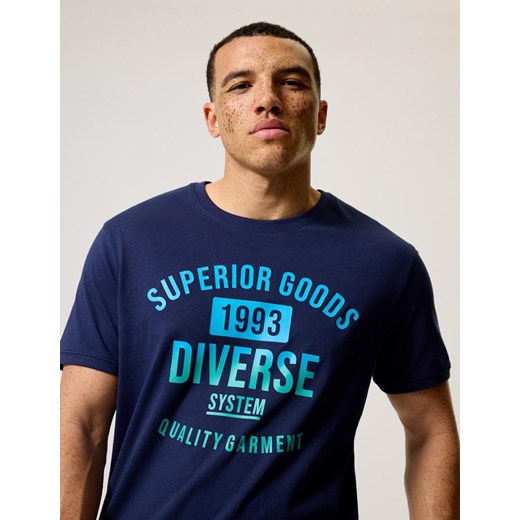T-shirt męski Diverse z krótkim rękawem