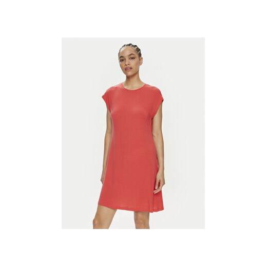 Vero Moda Sukienka codzienna Ava 10304703 Czerwony Loose Fit ze sklepu MODIVO w kategorii Sukienki - zdjęcie 172449638