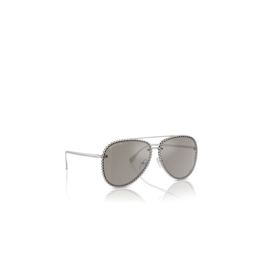 Michael Kors Okulary przeciwsłoneczne Portofino 0MK1147 18936G Srebrny ze sklepu MODIVO w kategorii Okulary przeciwsłoneczne damskie - zdjęcie 172449678
