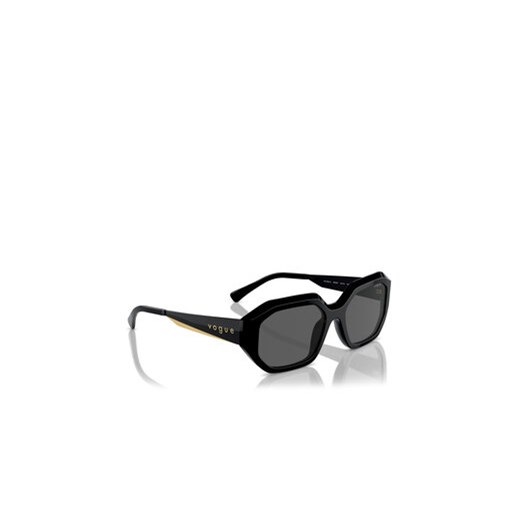 Vogue Okulary przeciwsłoneczne 0VO5554S W44/87 Czarny ze sklepu MODIVO w kategorii Okulary przeciwsłoneczne damskie - zdjęcie 172449699