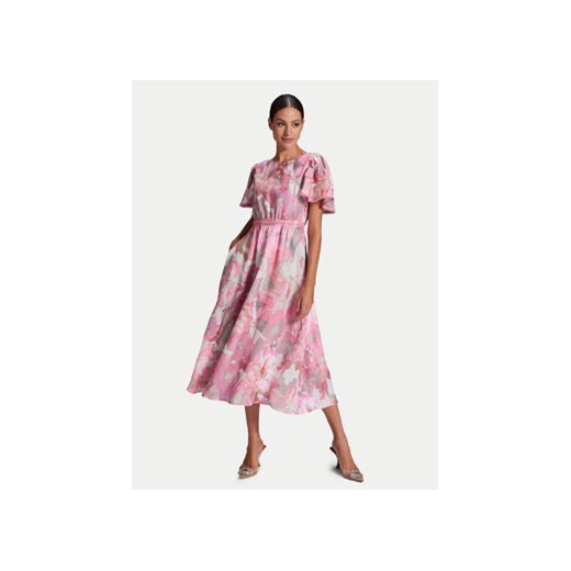 Swing Sukienka koktajlowa 5AG23600 Różowy Regular Fit ze sklepu MODIVO w kategorii Sukienki - zdjęcie 172449739