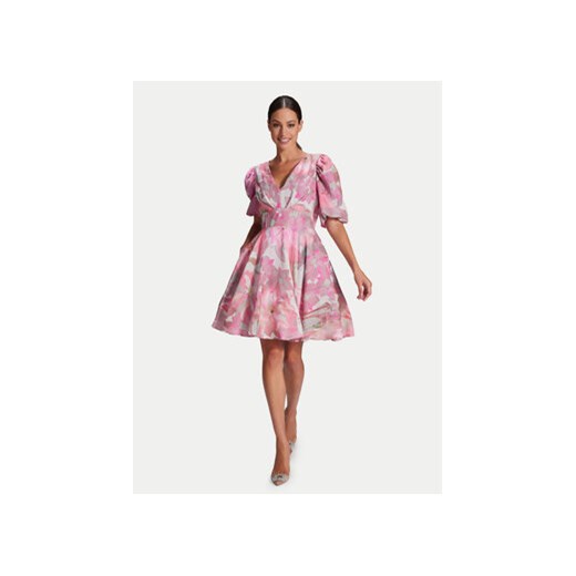 Swing Sukienka koktajlowa 5AG26000 Różowy Regular Fit ze sklepu MODIVO w kategorii Sukienki - zdjęcie 172449867