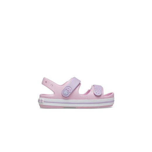 Crocs Sandały Crocband Cruiser Sandal T Kids 209424 Różowy ze sklepu MODIVO w kategorii Sandały dziecięce - zdjęcie 172449949