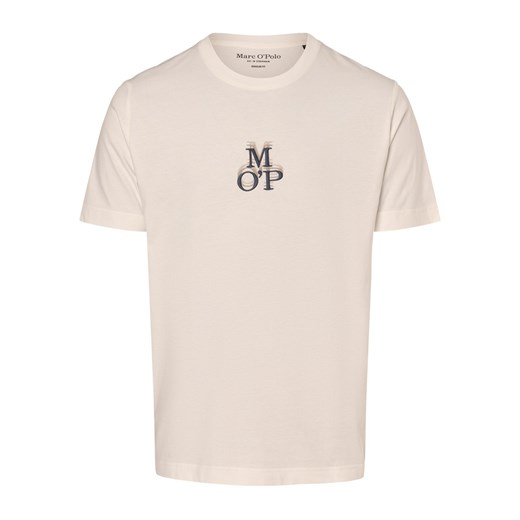 Marc O'Polo Koszulka męska Mężczyźni Bawełna écru jednolity ze sklepu vangraaf w kategorii T-shirty męskie - zdjęcie 172450247