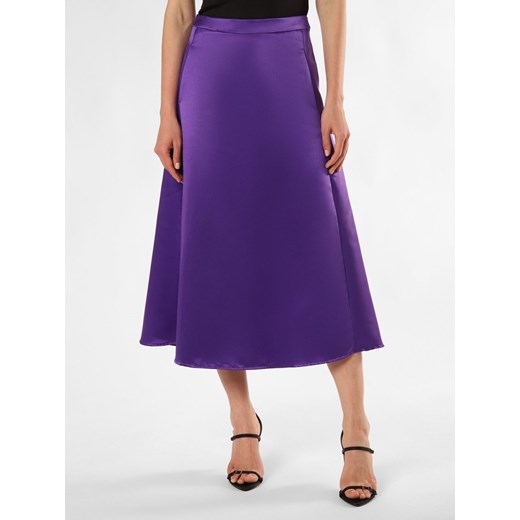 IPURI Spódnica damska Kobiety Sztuczne włókno lila jednolity ze sklepu vangraaf w kategorii Spódnice - zdjęcie 172450268