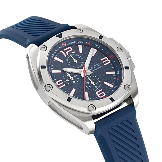 Zegarek Nautica Tin Can Bay NAPTCS224 Niebieski Nautica one size eobuwie.pl