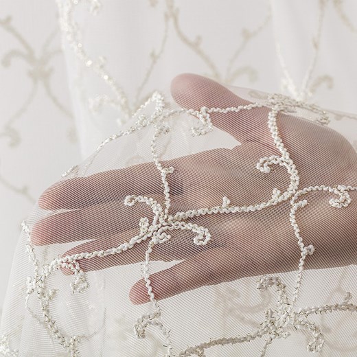 Firana na haczykach flex podwójnych Dekoria One Size dekoria.pl