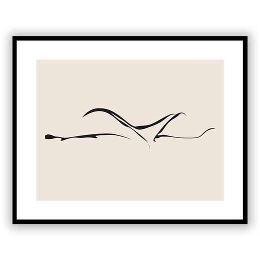 Obraz Nude Line IV 40 x 50 cm ze sklepu dekoria.pl w kategorii Obrazy - zdjęcie 172474469