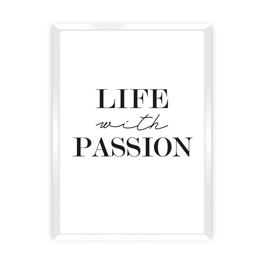 Plakat Passion ze sklepu dekoria.pl w kategorii Obrazy - zdjęcie 172476695
