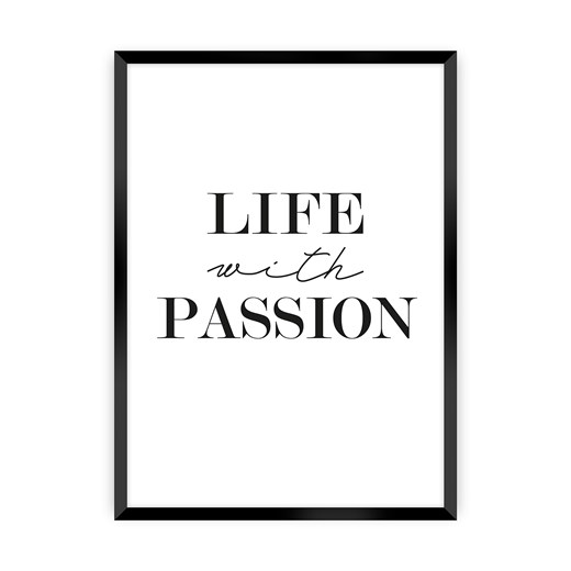 Plakat Passion ze sklepu dekoria.pl w kategorii Obrazy - zdjęcie 172476698