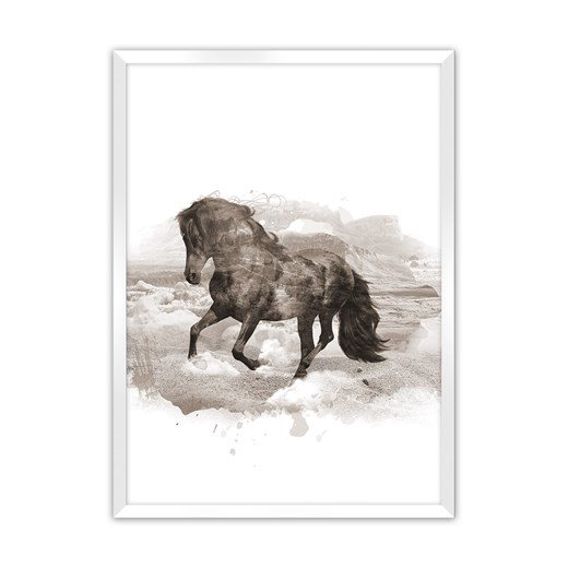 Plakat Horse ze sklepu dekoria.pl w kategorii Obrazy - zdjęcie 172476878