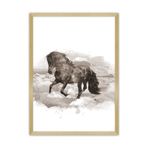Plakat Horse ze sklepu dekoria.pl w kategorii Obrazy - zdjęcie 172476887