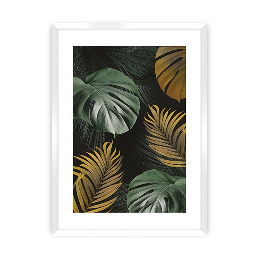 Plakat Golden Leaves I ze sklepu dekoria.pl w kategorii Obrazy - zdjęcie 172477156