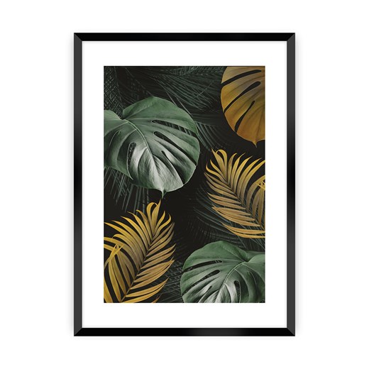 Plakat Golden Leaves I ze sklepu dekoria.pl w kategorii Obrazy - zdjęcie 172477159