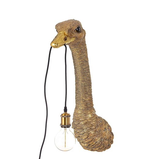 Lampa ścienna Gold Ostrich 72cm Dekoria One Size dekoria.pl