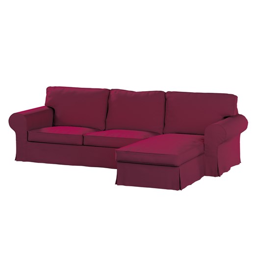 Pokrowiec na sofę Ektorp 2-osobową i leżankę ze sklepu dekoria.pl w kategorii Pokrowce na kanapy i fotele - zdjęcie 172480678