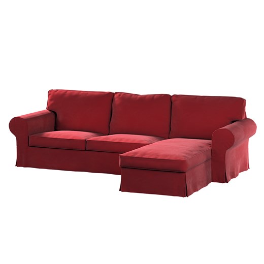 Pokrowiec na sofę Ektorp 2-osobową i leżankę ze sklepu dekoria.pl w kategorii Pokrowce na kanapy i fotele - zdjęcie 172480705