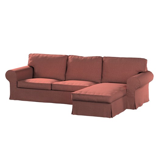 Pokrowiec na sofę Ektorp 2-osobową i leżankę ze sklepu dekoria.pl w kategorii Pokrowce na kanapy i fotele - zdjęcie 172480828