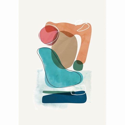 Obraz na płótnie Abstract Art I ze sklepu dekoria.pl w kategorii Obrazy - zdjęcie 172481935