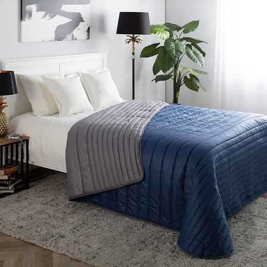 Narzuta pikowana Soft Touch 220x240cm Blue ze sklepu dekoria.pl w kategorii Narzuty i kapy - zdjęcie 172482367
